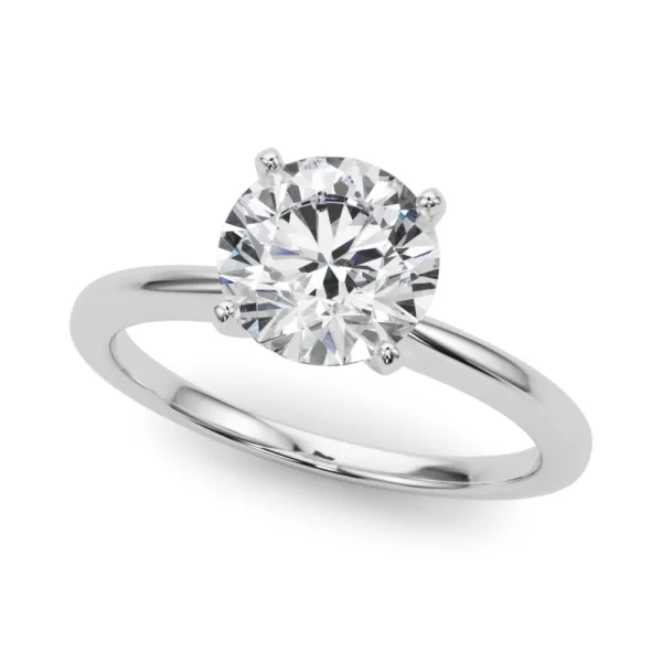 Classic Peg Head Engagement Ring