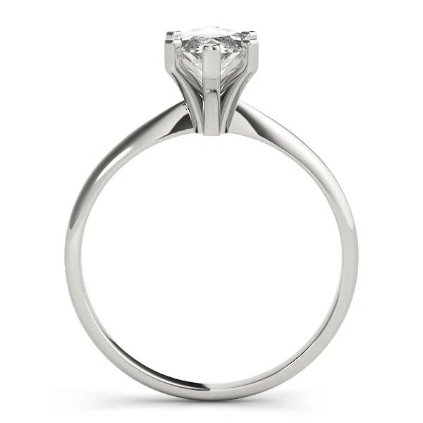 Solitaire Marquise Shape Engagement Ring - Image 2
