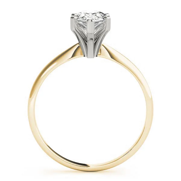 Solitaire Pear Shape Engagement Ring - Image 5