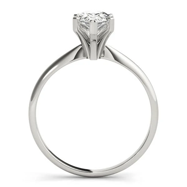Solitaire Pear Shape Engagement Ring - Image 2