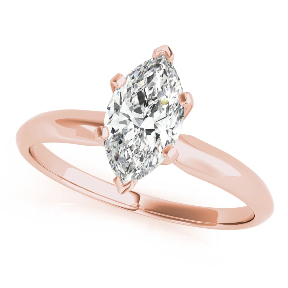 Solitaire Pear Shape Engagement Ring - Image 11