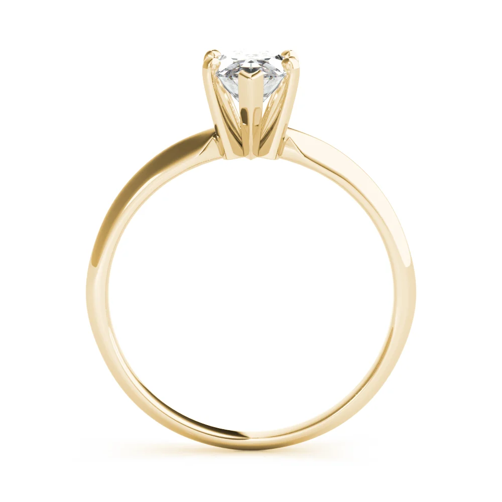 Solitaire Pear Shape Engagement Ring - Image 7
