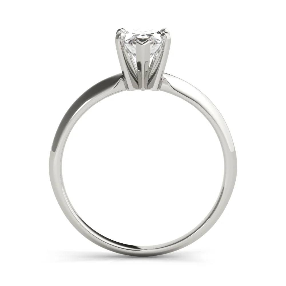 Solitaire Pear Shape Engagement Ring - Image 2