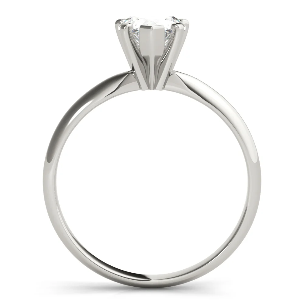 Solitaire Heart Shape Engagement Ring - Image 2