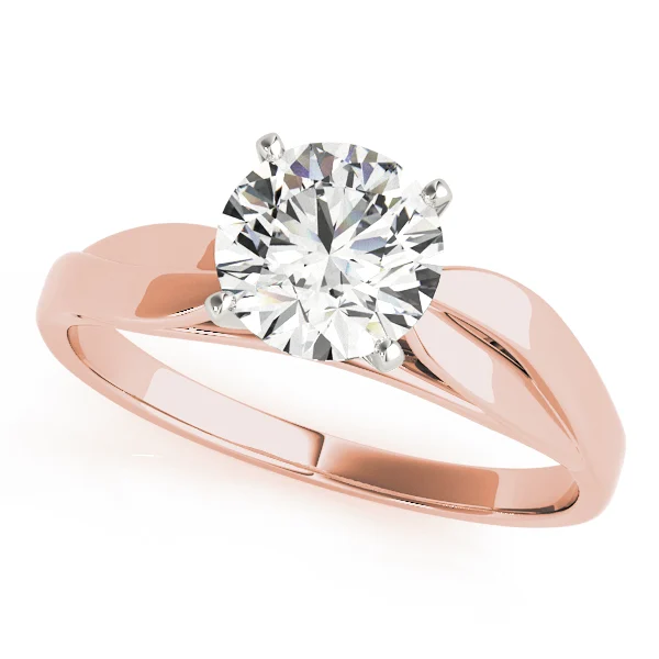 Solitaire Split Shank Engagement Ring - Image 7