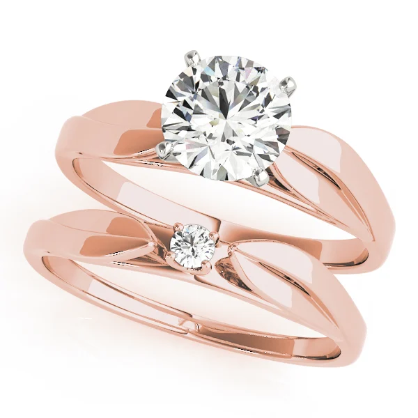 Solitaire Split Shank Engagement Ring - Image 9
