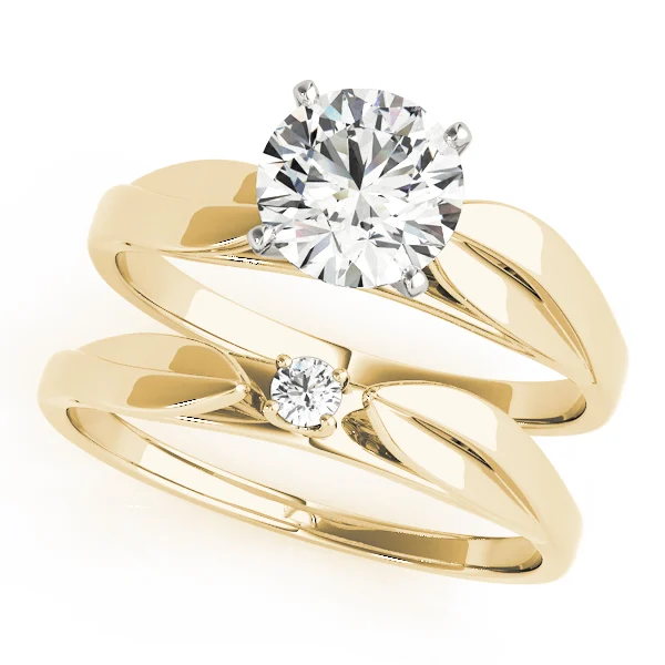 Solitaire Split Shank Engagement Ring - Image 6
