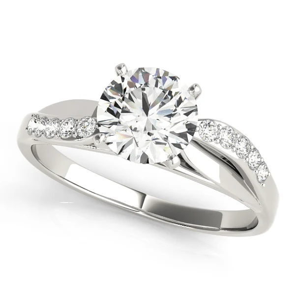 Bypass Peg Head Engagement Ring
