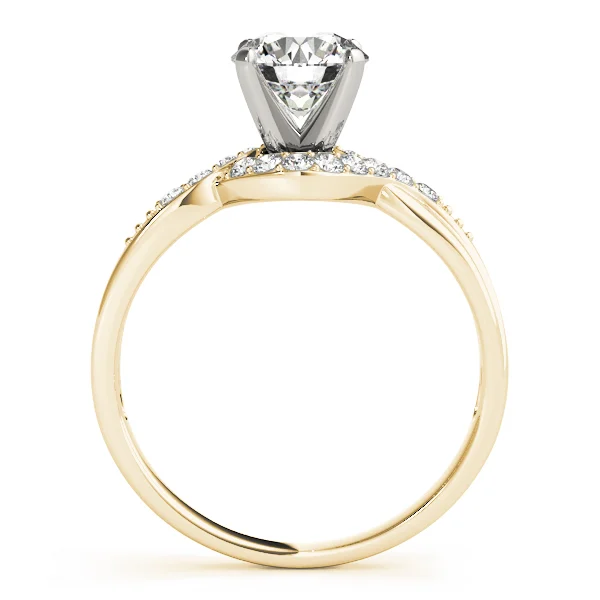 Bypass Peg Head Engagement Ring - Image 5