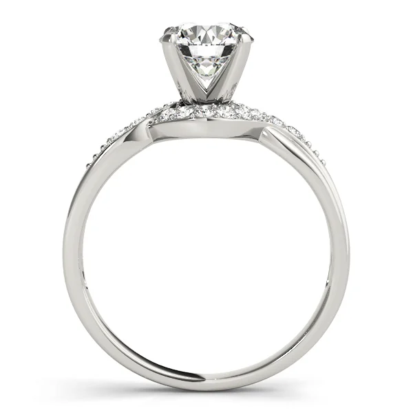 Bypass Peg Head Engagement Ring - Image 2