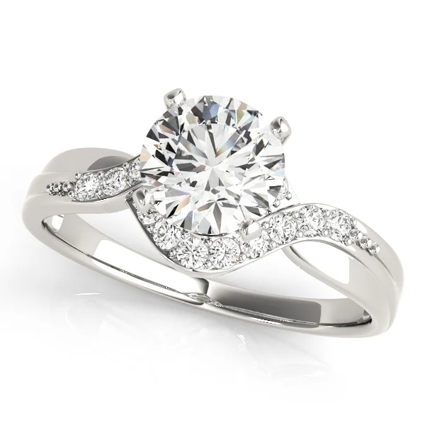 Bypass Peg Head Engagement Ring