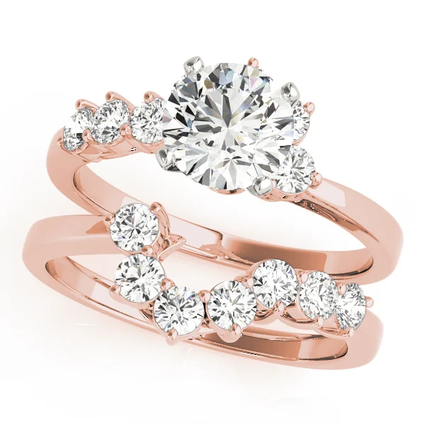 Bypass Peg Head Engagement Ring - Image 9