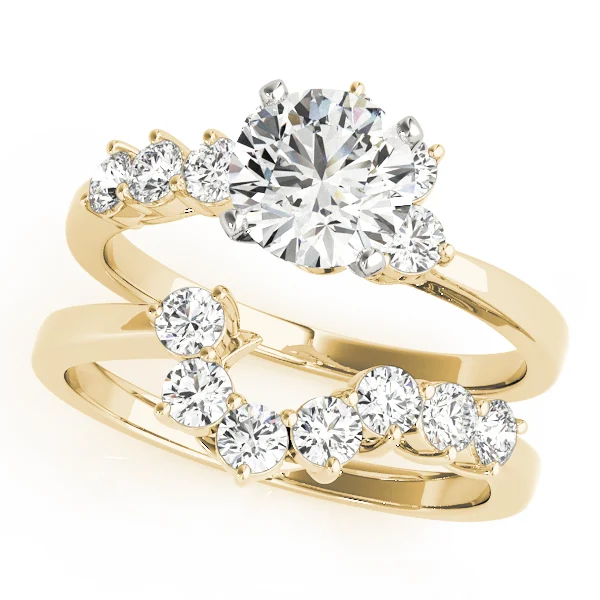 Bypass Peg Head Engagement Ring - Image 6