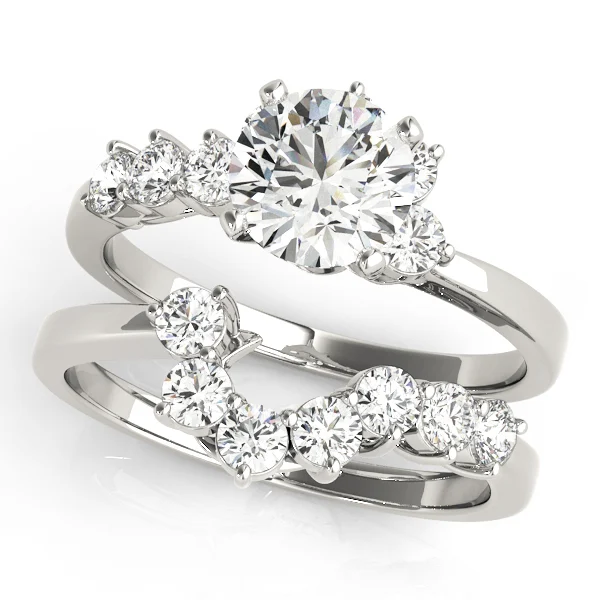 Bypass Peg Head Engagement Ring - Image 3