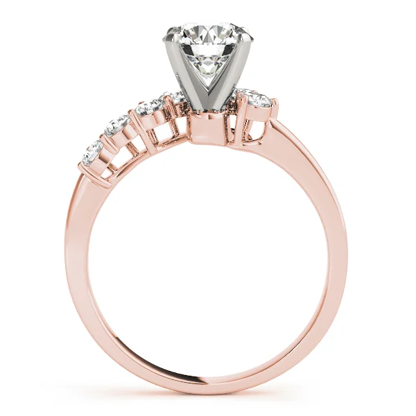 Bypass Peg Head Engagement Ring - Image 8
