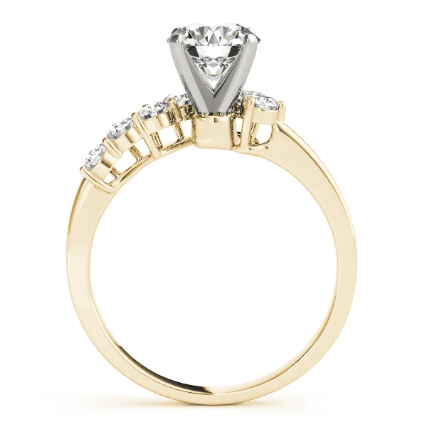 Bypass Peg Head Engagement Ring - Image 5