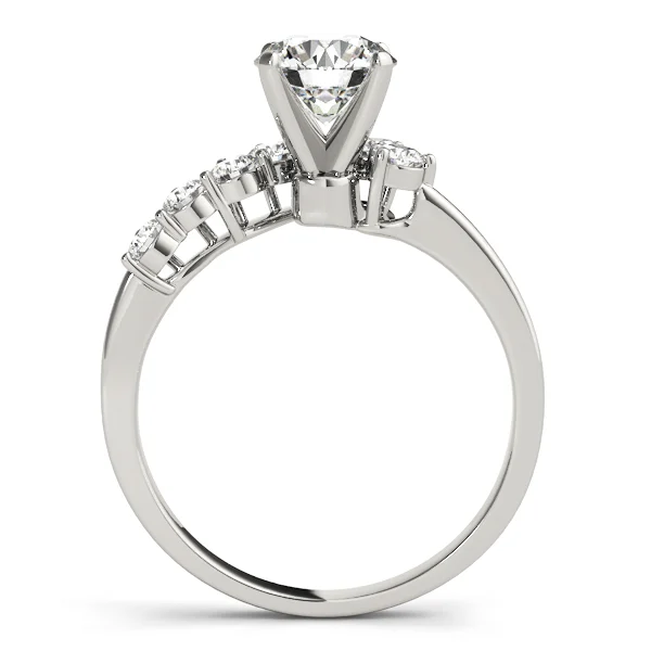Bypass Peg Head Engagement Ring - Image 2