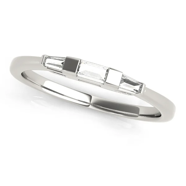 Baguette Wedding Band