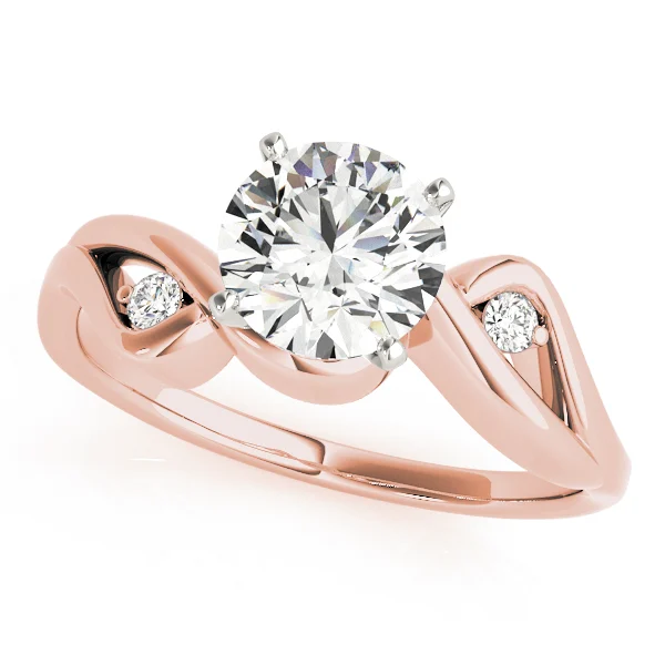 Bypass Peg Head Engagement Ring - Image 7