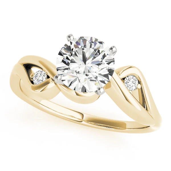 Bypass Peg Head Engagement Ring - Image 4