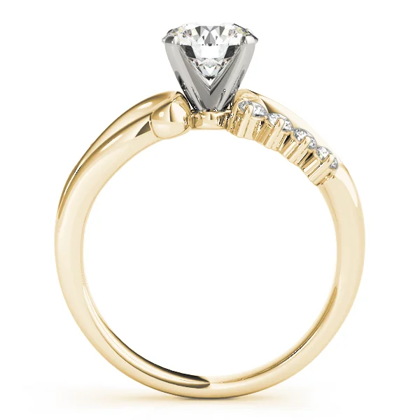 Bypass Peg Head Engagement Ring - Image 5