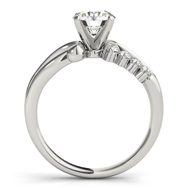Bypass Peg Head Engagement Ring - Image 2