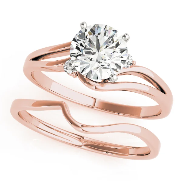 Solitaire Split Shank Engagement Ring - Image 9