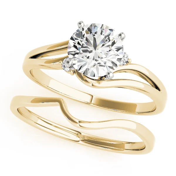 Solitaire Split Shank Engagement Ring - Image 6