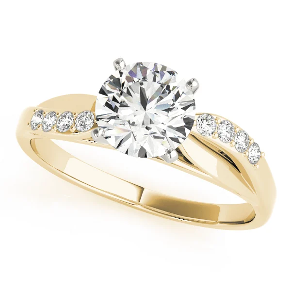 Bypass Split Shank Engagement Ring - Image 4