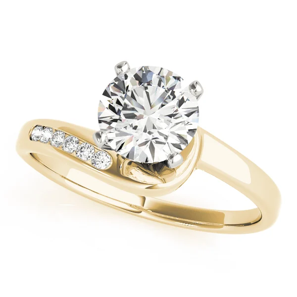 Bypass Channel Set Engagement Ring - Image 4
