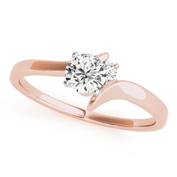 Bypass Peg Head Engagement Ring - Image 7