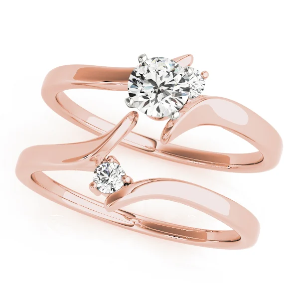 Bypass Peg Head Engagement Ring - Image 9