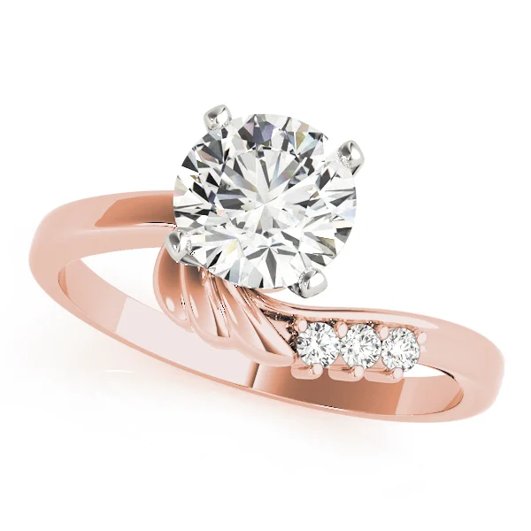 Bypass Peg Head Engagement Ring - Image 7