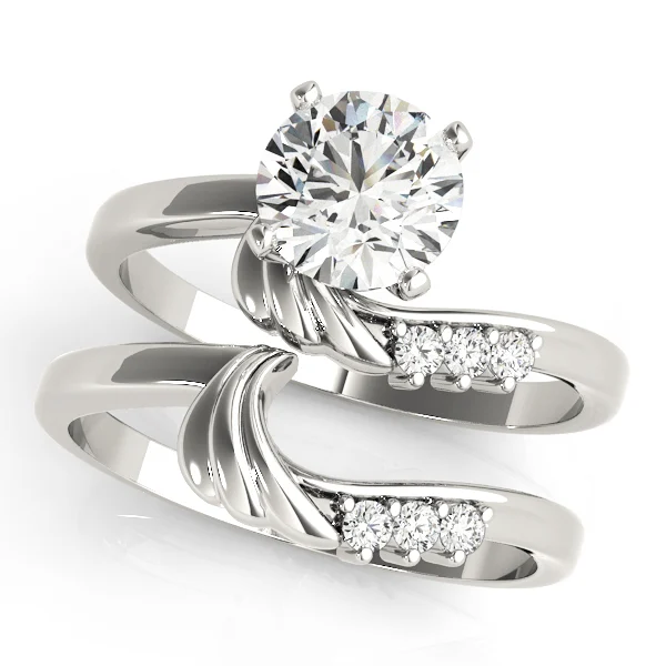 Bypass Peg Head Engagement Ring - Image 3