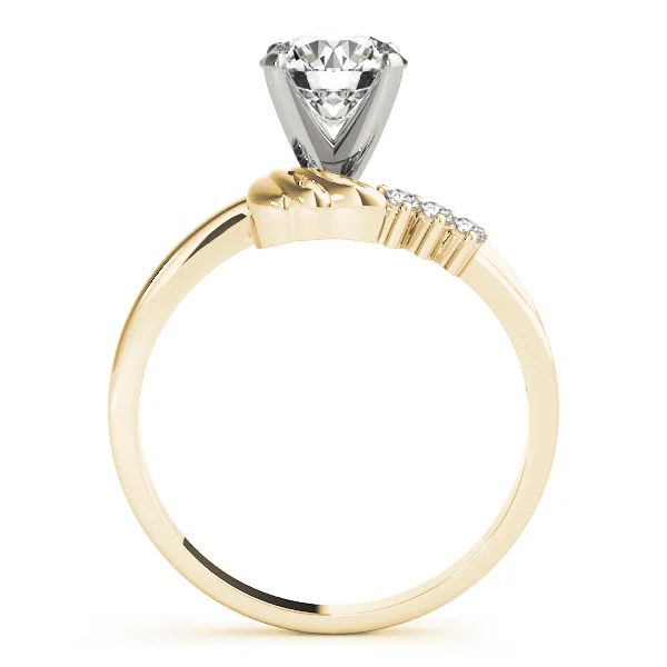 Bypass Peg Head Engagement Ring - Image 5