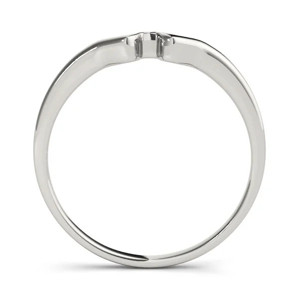 Gold Curved Wedding Bands - Image 2