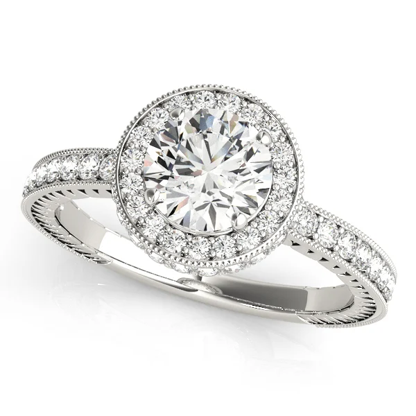 ENGAGEMENT RINGS HALO ROUND