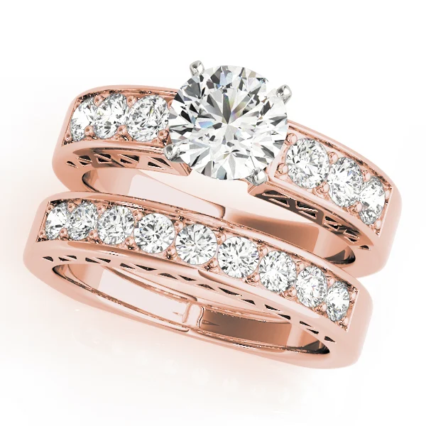 Channel Set Single Row Engagement Ring - Image 9