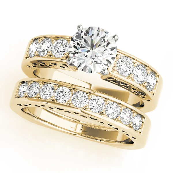 Channel Set Single Row Engagement Ring - Image 6