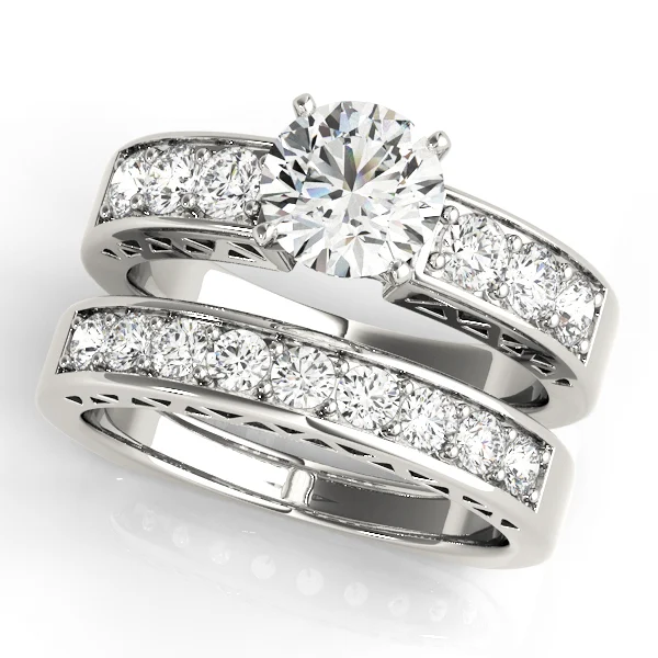 Channel Set Single Row Engagement Ring - Image 3