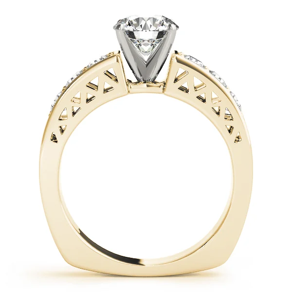Channel Set Single Row Engagement Ring - Image 5