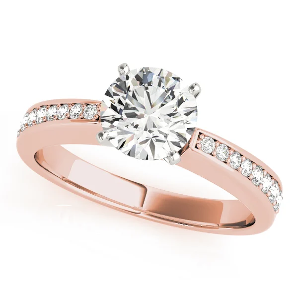 Channel Set Single Row Engagement Ring - Image 7