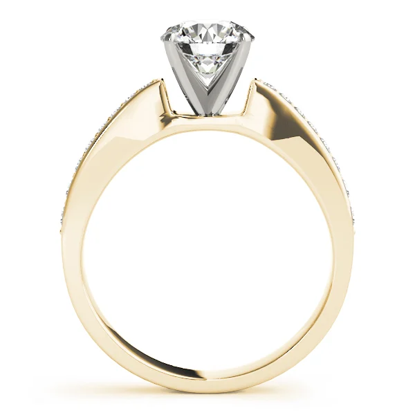 Channel Set Single Row Engagement Ring - Image 5