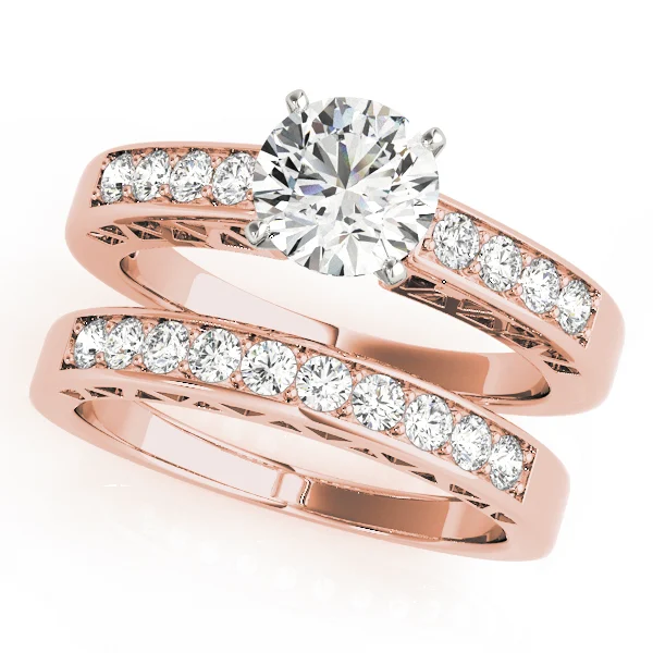 Channel Set Single Row Engagement Ring - Image 9
