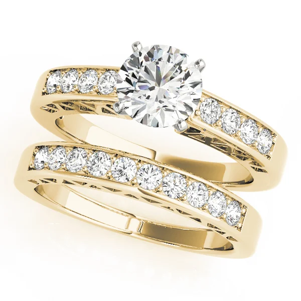 Channel Set Single Row Engagement Ring - Image 6
