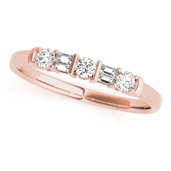 Fancy Shape Baguette Wedding Bands - Image 5