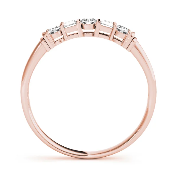 Fancy Shape Baguette Wedding Bands - Image 6