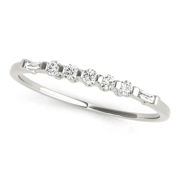 Fancy Shape Baguette Wedding Band