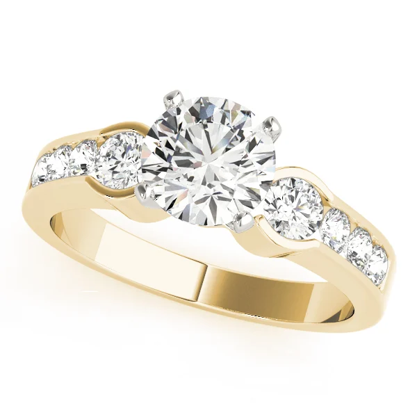 3-Stone Channel Set Engagement Ring - Image 4