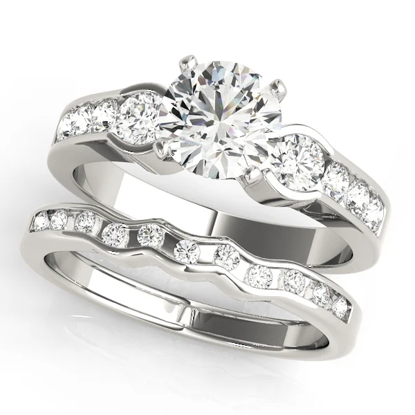 3-Stone Channel Set Engagement Ring - Image 3